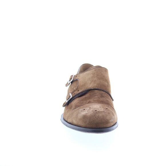 Pastori by Di Bianco Mens Romulus Suede Brown Shoes (NWT)